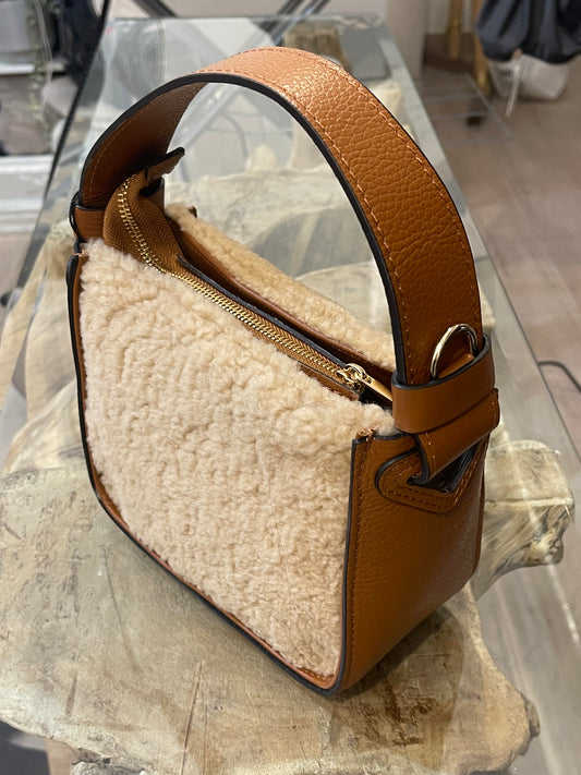 Leather teddy bag